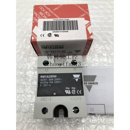 Brand new original CARLO GAVAZZI solid state relay RM1A23D50