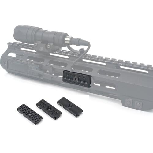 Airsoft M-LOK Keymod Rail WireGuide System Cable Management Arson Machine Introduces CNC Aluminum Anodization
