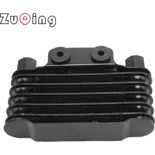 Motorcycle Engine Universal Oil Cooler 6 Row Cooling Radiator for 125CC-250CC Motorcycle Dirt Bike Scooter Go Cart Modified Part