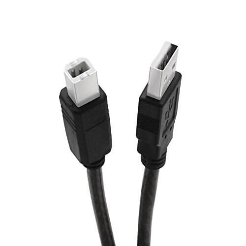 HighSpeed USB2.0 Type A Male to B Male Printer Cable Cord Data Cable For HP Canon Lenovo Lexmark Computer PC Laptop Printer 5M