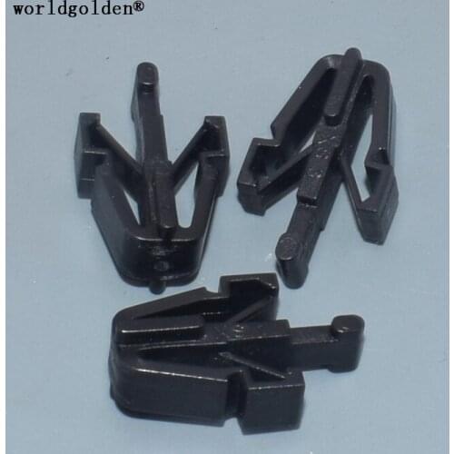 Worldgolden 100pcs auto fasteners Grille Clip