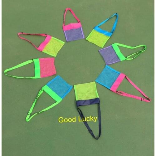 200pcs/lot 2017 New arrival wholesale mesh shell tote kids seashell bag Monogrammed Kids Mesh Seashell Collecting Bags