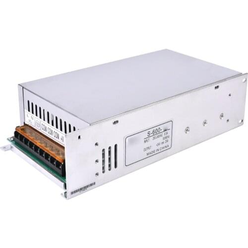 600W 25A 24VDC Output 110/220VAC Input LED Drive Switching Power Supply Regulated Source Transformer AC DC Display