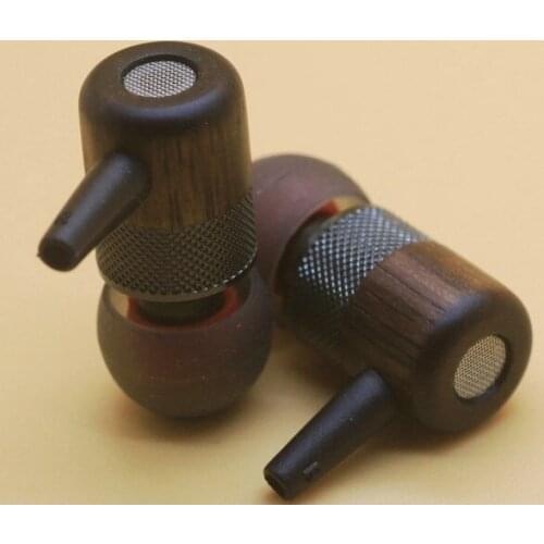 9.2mm earphone case ear shell earphone housing for in-ear earphone Wood Materials Ebony Rosewood 10pairs