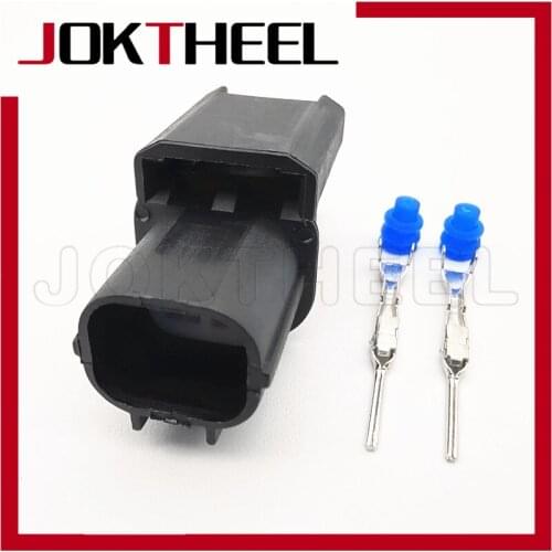 1/5/10/20 sets Sumitomo 2 pin way male automotive waterproof temperature ABS sensor light plug connector for car Honda 6188-0589