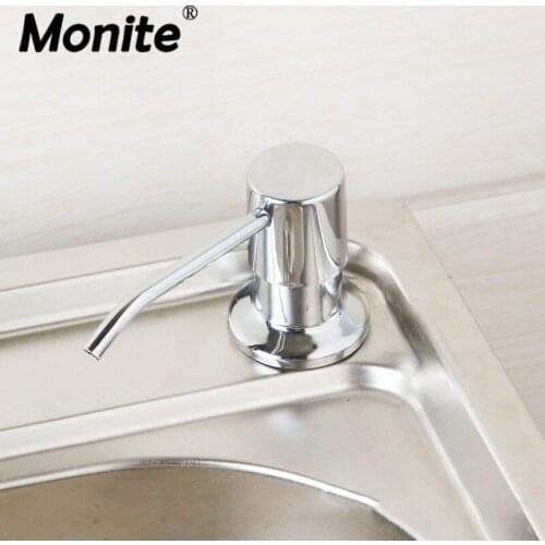 ABS Soap Dispenser Kitchen Bathroom Sink Faucet Shampoo Shower Lotion New Liquid Soap Dispenser
