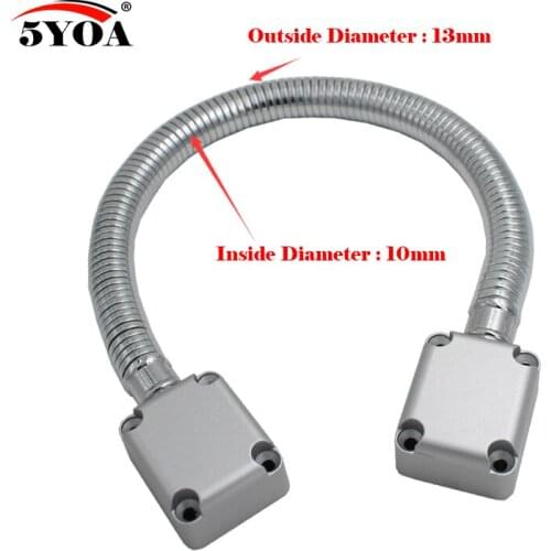 Door Loop Electric Cable Line for Control Lock Door Lock Stainless steel Exposed Mounting protection sleeve Access Control