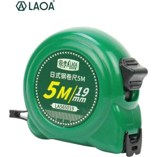 LAOA Portable Tape Measure 3/5/7.5/10m 25MM Nylon Resistance To Fall WaterProof Distance Measuring Tape Measuring Tool