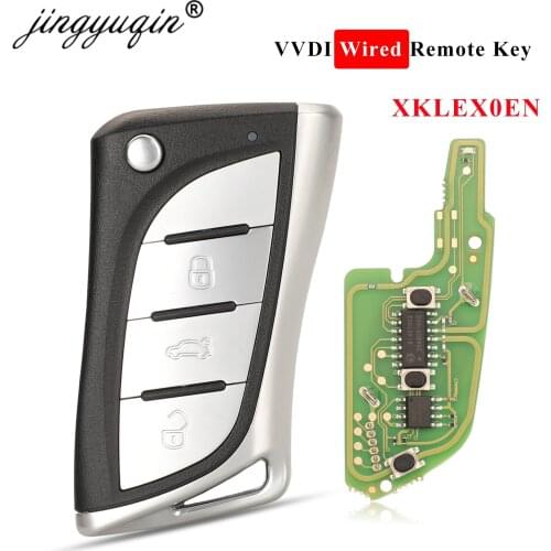 Jingyuqin Xhorse XKLEX0EN Wired Universal Remote Car Key for Lexus Design for VVDI2/VVDI MINI Max Key Tool Max/Plus Programmer