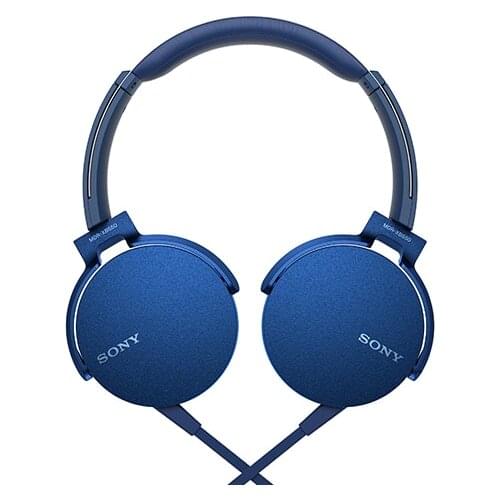 Original SONY MDR-XB550AP Extra Bass Headset Stereo Handsfree Headset free shipping earphone 3.5mm Wired