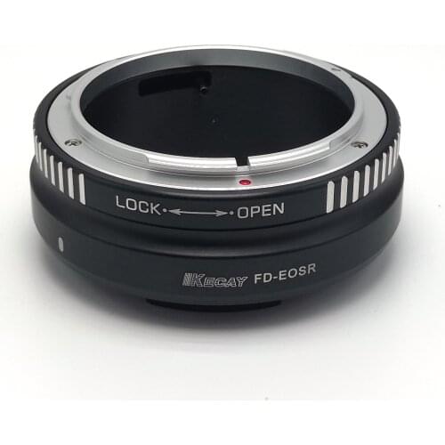 FD-RF FD-EOSR Lens Mount Adapter Ring for Canon FD Lens and Canon EOS R RF Camera Body FD-R Adaptor