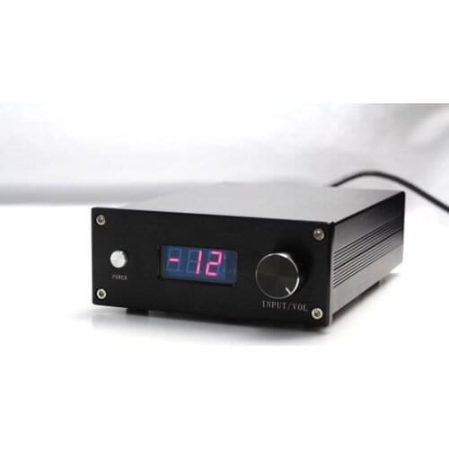 DIYERZONE HIFI PGA2311 Remote Volume Control Preamplifier Stereo Preamp With 4 Way Inputs Home Amplifiers