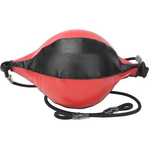 Speed Punching Ball Double End Punching Bag Speed Bag Inflatable Boxing Ball for Gym MMA Boxing Sports Punch Bag Adult