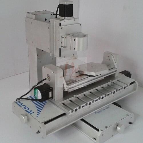 Aluminum alloy Vertical cnc engrave machine 4030 5 axis wood router milling carving frame 3040 with 150mm Z axis stoke