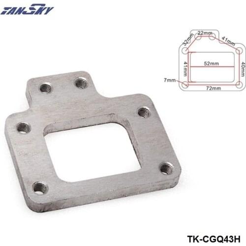 Turbo Manifold Exhaust Flange 4 Bolt For T28 GT28 GT28R GT28RS For Nissan TK-CGQ43H