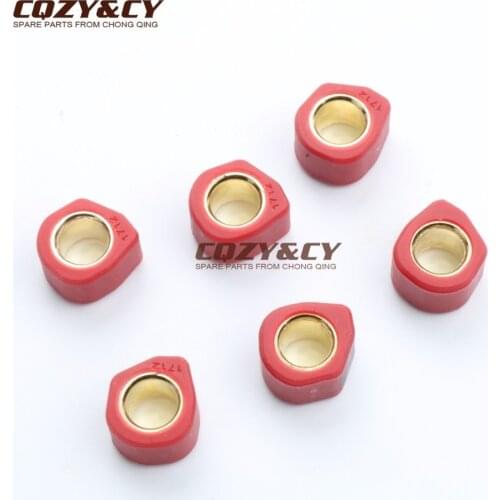 High Performance Variator Weights Round 17x12mm 8g for ITALJET Formula Lc 50 1997