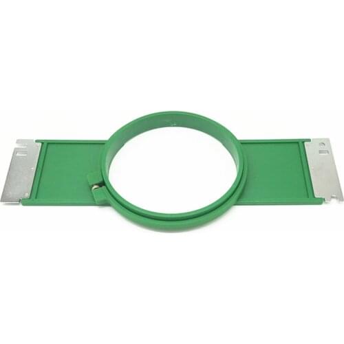 EMBROIDERY SPARE PARTS Tajima GREEN Hoops 150mm round shape Total Length 355mm TAJIMA tubular frame TAJIMA tubular hoop