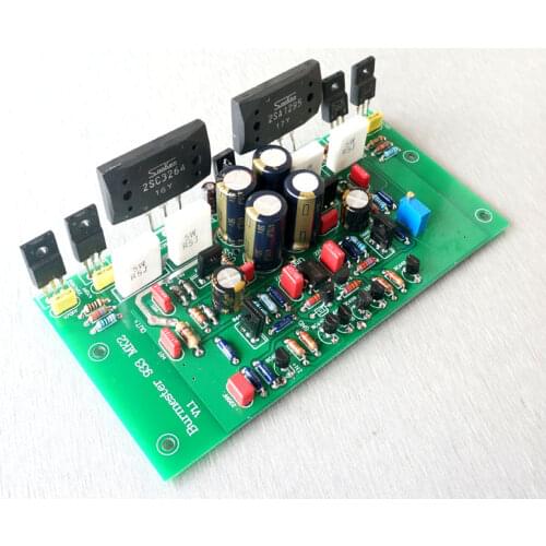 1 Pair Assembled 2SA1295 2SC3264 Power Amplifier Board Base Complete 2-Channel Board In Burmester 933 Circuit