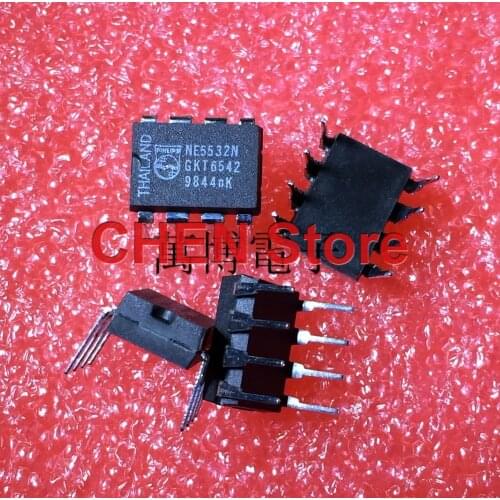 10pcs Thailand PH NE5532N DIP-8 Febrile double tube Audio Power Amplifier PHI BC 5532