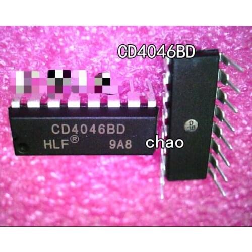 100PCS/CD4046BD CD4046 4046 DIP-16 NEW