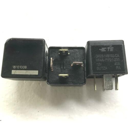 2PCS 12V 40A 4PIN 5PIN For Jaguar Land Rover Volvo Air Conditioning Fan Xenon Headlight Car Relay