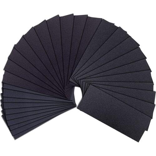 30 Pieces Wet and Dry Sandpaper 80 120 220 Grit Assorted Sanding Sheets, 9 x 3.6 Inches Abrasive Paper