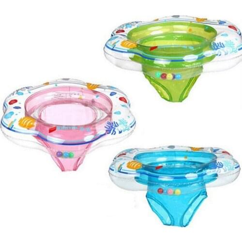 Childrens Swimming Ring Durable Inflatable Float Baby Double-Layer Leak-Proof Safety Water Toy Swimming Pool Accessories