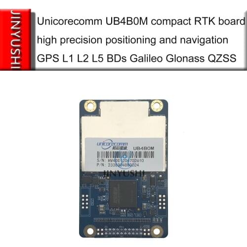 Unicorecomm UB4B0M compact RTK board high precision positioning and navigation GPS L1 L2 L5 BDs Galileo Glonass QZSS SBAS