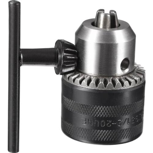 Uxcell Key Drill Chuck for Air Impact Wrench Converter Conversion Tool Mount Socket 1.5-10mm 1.5-13mm 3-16mm 0.6-6.5mm Capacity