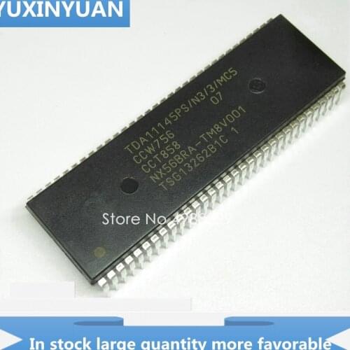 YUXINYUAN 1PCS TDA11145PS-N3-3-MC5 TDA11145PS N3 3 MC5 11145PS-N3-3-MC5 DIP64 11145 TDA11145 in stock in stock