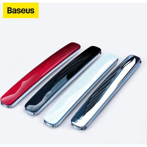 Baseus 4Pcs Car Door Guard Protector Door Edge Trim Guards Anti-Collision Strip Car Styling Moulding Anti-Scratch Sticker