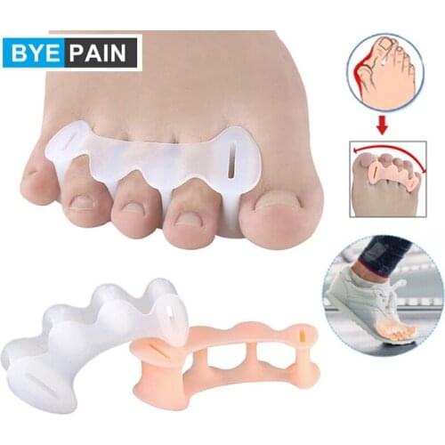 1Pair Toes Bunion Corrector Hallux Valgus Corrector Splint Toes Straighteners Pain Relief