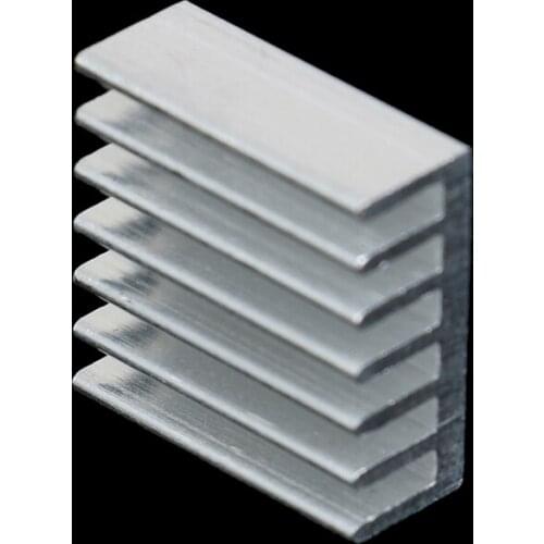 10pcs 14*14*6mm Aluminum heatsink electronic chip radiator cooler