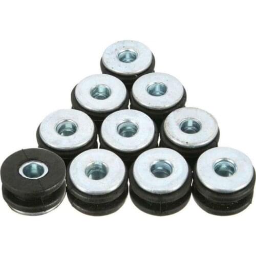 10Pcs Motorcycle M6 Rubber Grommets Bolt Pressure Relief Cushion Kit Replacement Wholesale