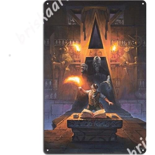 Cthulhuween Day 17 - Gateways To Terror Cover By Mariusz Gandzel Metal Signs Cinema Garage Living Room Printing