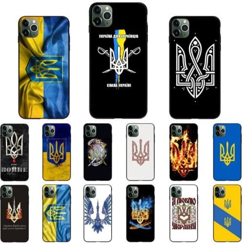 Ukraine Flag Phone Case for iPhone 11 12 mini pro XS MAX 8 7 Plus X XS XR