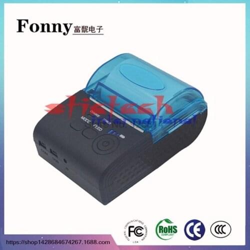 By dhl or ems 20pcs good quality ZJ - 5805 58mm Bluetooth POS Receipt Thermal Printer Bill Machine