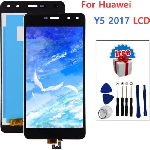 For HuAWEI Y5 2017 LCD Touch Screen Digitizer Nova Young 4G LTE MYA L11 L41 Y5 III Assembly