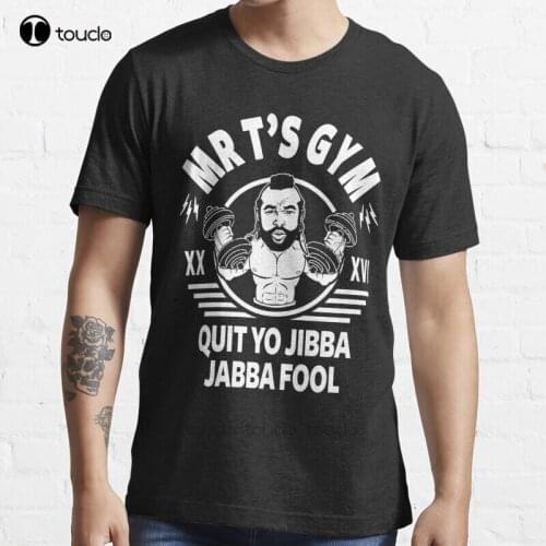 New Mr TS Gym Ba Baracus Laurence Tureaud The A Team T-Shirt Cotton Men Tee Shirt