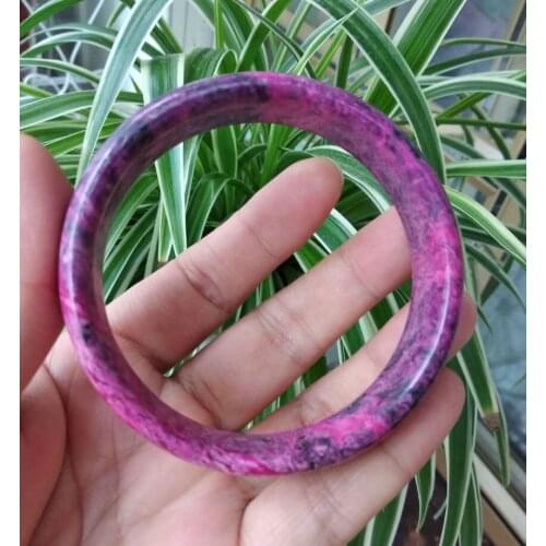 Exquisite Nature Lushan Red Jade Bangle bracelet Internal diameter 62mm