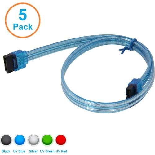 5PCS SATA 3 Cable,Super Speed SATA3 Controller to SSD HDD Hard Disk Drive SATA III Data Connector forASUS Gigabyte MSI Wholesale