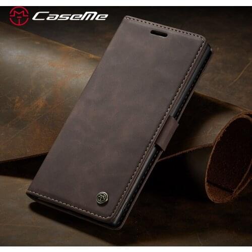 Leather Case for Samsung Galaxy NOTE 20 Ultra/10 Plus,CaseMe Retro Purse Luxury Magneti Card Holder Wallet Cover for Samsung A51