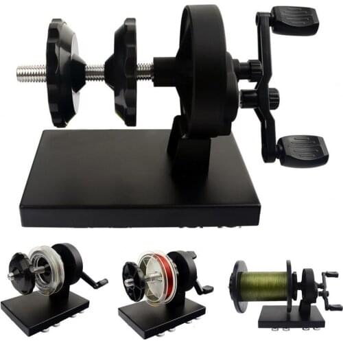 HOT Portable Spinning Reel Fishing Line Spooler Winder Machine with Suction Cup Fishing Line Spooler Winder Machine pinning Reel