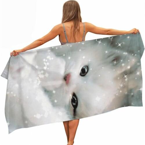 Microfessional pool Beach towel Portable towel Quick drying Sand Outdoor trip Swimming ceiling Thin yoga mat