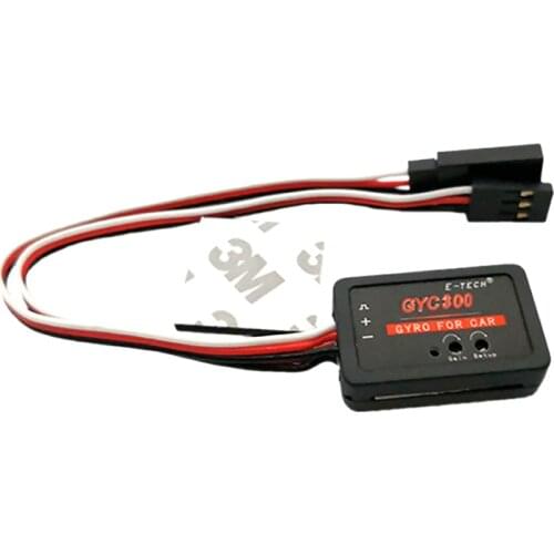 GYC300 Mini Piezoelectric Gyro RC Car Tail-drive System Gyro for RC Car Boats