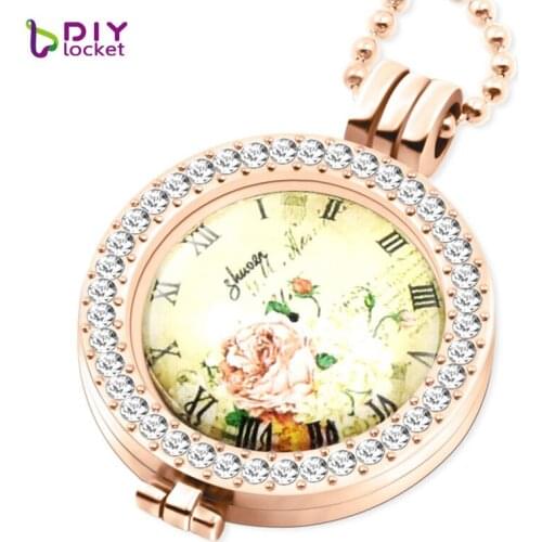 My coin necklace "Clock" 33mm coins disc fit 35mm coin holder/coin frame with bead chain 6 styles can choose MICP62-67*2