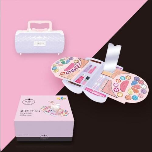MoFun Beauty Fashion Handbag Children Water Solubility Cosmetics Baby Infant Girl Toys Play House Girls Games Makeup Kit Toy