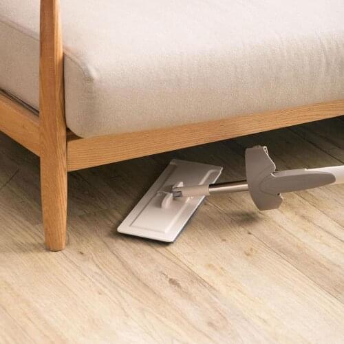 Free Hand-washing Flat Mop Long Handle Mop Household Lazy Floor Tile Rotation Bracket With Replacement Cloth