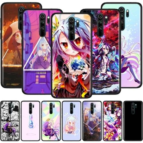 Shockproof Soft Case For Xiaomi Redmi Note 9S 9 8 8T 7 Pro 7A 8A 9A 9C 6A Thin Cover Phone Back Shell Capa Game NO Life Anime