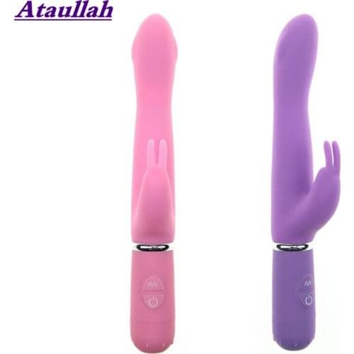Ataullah 10 Speed G-spot Dildo Rabbit Vibrator Vagina Shocker Erotic for the Clitoris clit stimulator for Women sex toys ST097